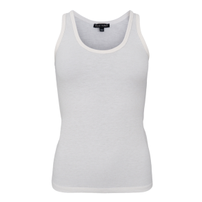 Black Colour Bluse - BCFaye Lurex Top - Off White