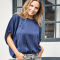 Black Colour Bluse - BCMabel Blouse - Dark Blue