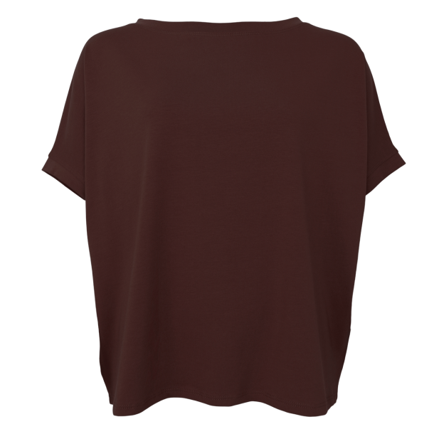 Black Colour BCMay Loose Blouse - Coffee