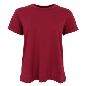 Black Colour T-Shirt - BCMay SS Tee - Plum