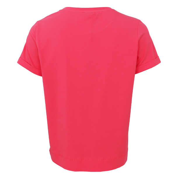Black Colour T-Shirt - BCMay SS Tee - Coral