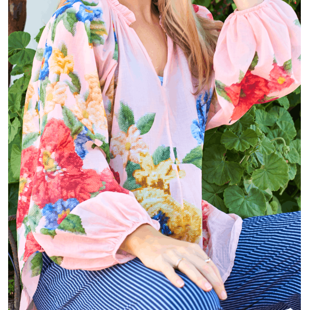 Black Colour BCNorma Blouse - Rose