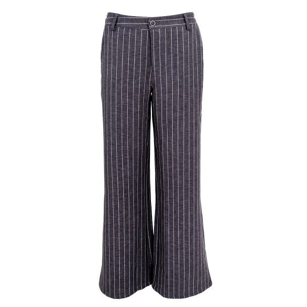 Black Colour Bukser - BCChicago Pant - Grey Stripe