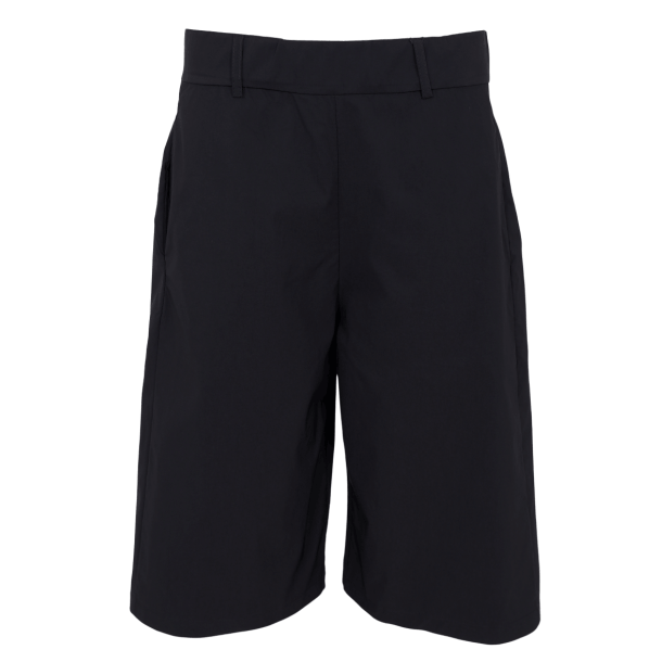 Black Colour Shorts - BCDavina Panel Shorts - Black