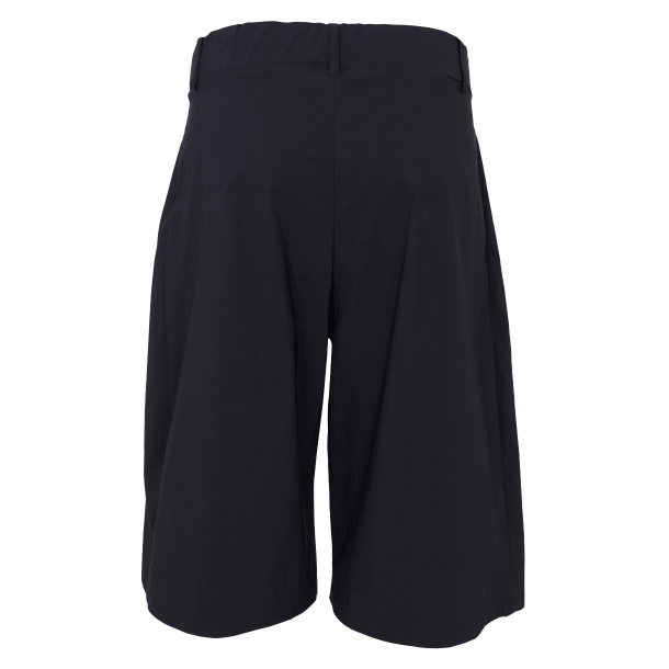 Black Colour Shorts - BCDavina Panel Shorts - Black