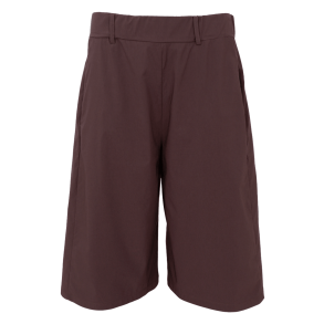 Black Colour Shorts - BCDavina Panel Shorts - Coffee