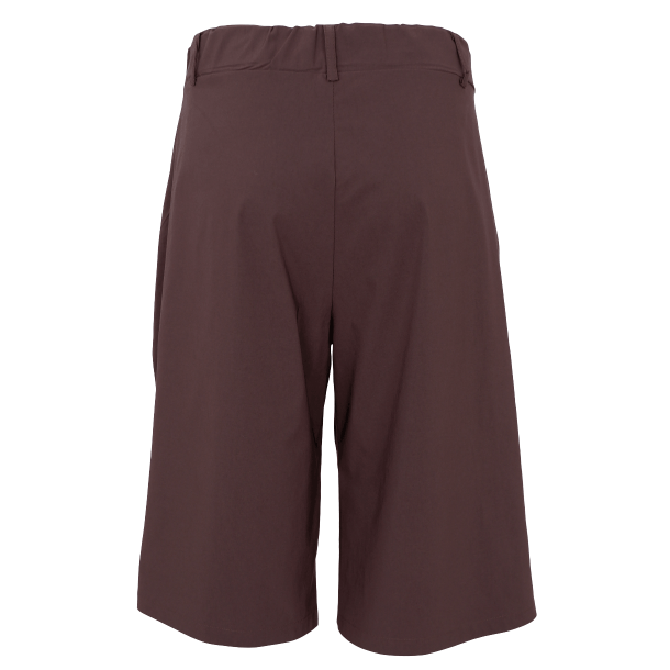 Black Colour Shorts - BCDavina Panel Shorts - Coffee