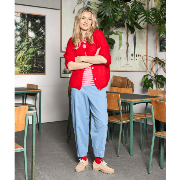 Black Colour Bukser - BCDenice Denim Barrel Pant - Light Denim