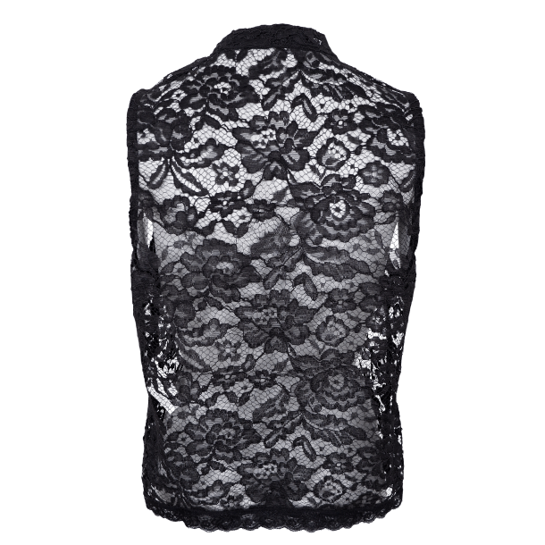 Black Colour Top - BCRosa Napoleon Top - Black