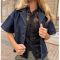 Black Colour Top - BCRosa Napoleon Top - Black