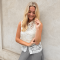 Black Colour Top - BCRosa Napoleon Top - Off White