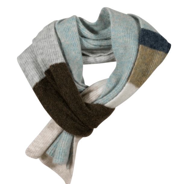 Blue Sportswear Trklde - California wool scarf - Multistripe