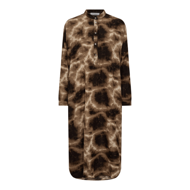 Co'couture Kjole - BorneoCC Tunic Dress - Walnut