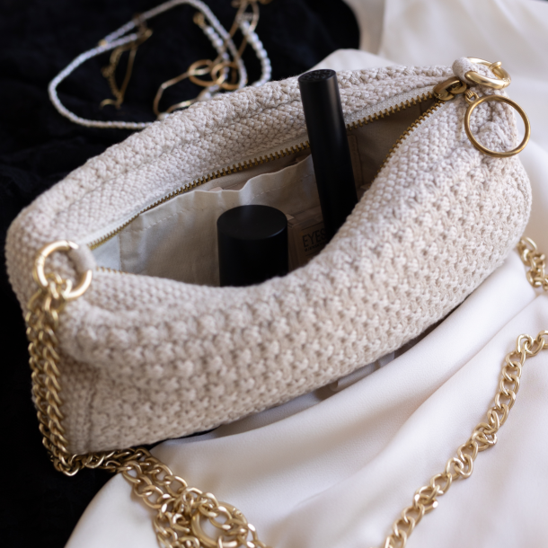 By Lohn Taske - Petra Clutch Chain - Beige Melange