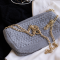 By Lohn Taske - Petra Clutch Chain - Medium Grey Melange