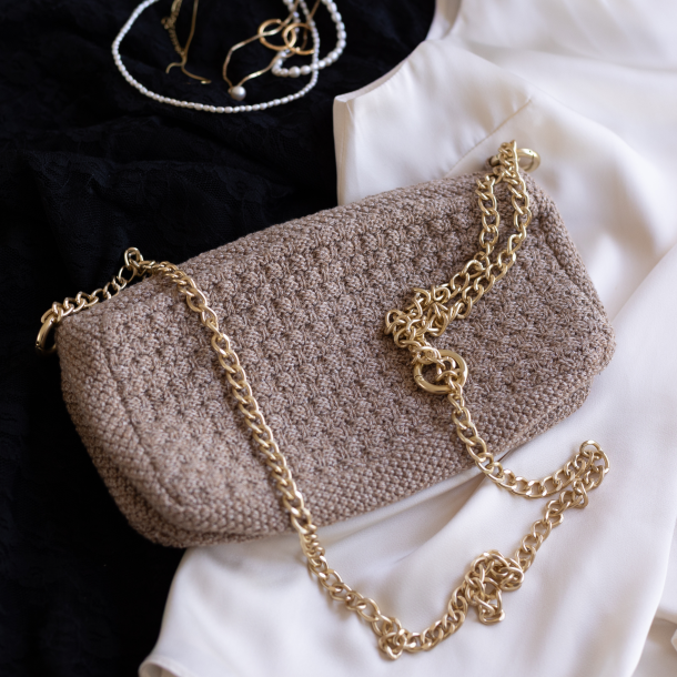 By Lohn Taske - Petra Clutch Chain - Tiger Melange