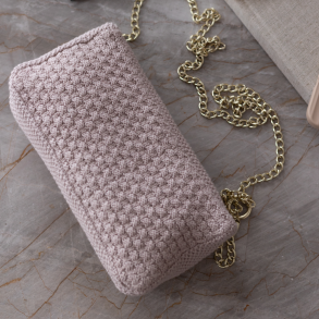 By Lohn Taske - Petra Clutch Chain - Violet