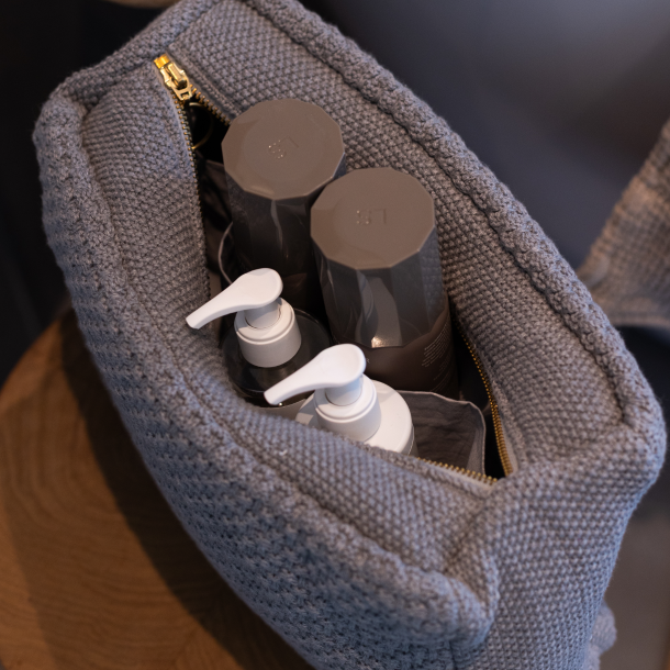 By Lohn Toilettaske - Petra Toiletbag - Medium Grey Melange