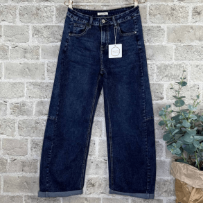 Cabana Living Bukser - Mowita Pants - Dark Blue Denim