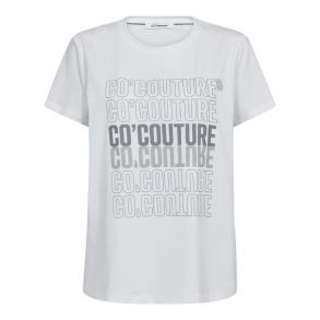 Co'couture T-shirt - ReflectionCC Coco Tee - White