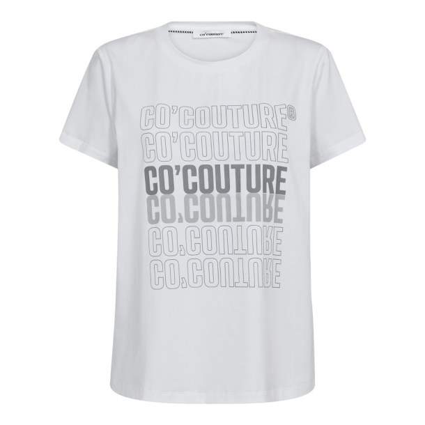 Co'couture T-shirt - ReflectionCC Coco Tee - White