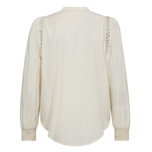 Co'couture Skjorte - AilaCC Lace Shirt - Off White