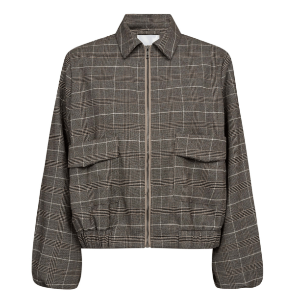 Co'couture Jakke - ClaudineCC Balloon Jacket - Walnut