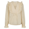 Co'couture Skjorte - DaraCC Smock Blouse - Pale Yellow