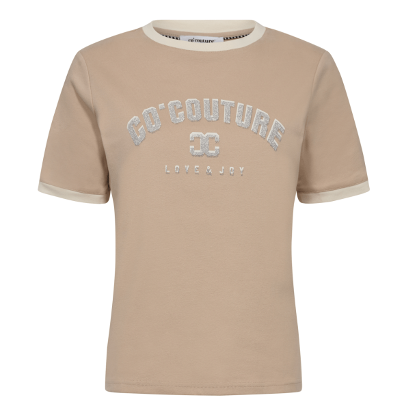 Co'couture T-shirt - EdgeCC Tee - Marzipan