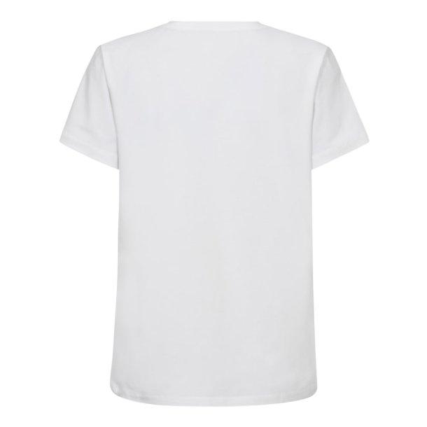 Co'couture T-shirt - FoilCC Tee - White Gold