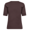 Co'couture T-shirt - GrannyCC SS Tee - Chocolate Plum