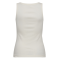 Co'couture Top - GrannyCC Rib Solid Emb Tank - White