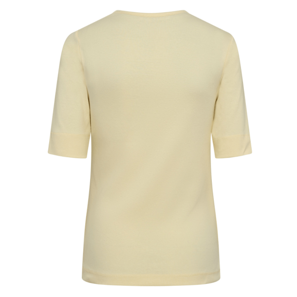 Co'couture T-shirt - GrannyCC SS Tee - Pale Yellow