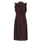 Co'couture Kjole - HeraCC SS Frill Dress - Dark Brown