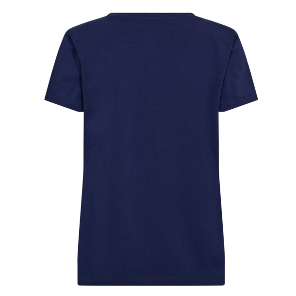 Co'couture T-shirt - CocoutureCC Logo Tee - Navy