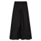Co'couture Nederdel - PoppyCC Pleat Scallop Skirt - Black