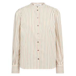 Co'couture Skjorte - SigridCC Stripe Shirt - Bone