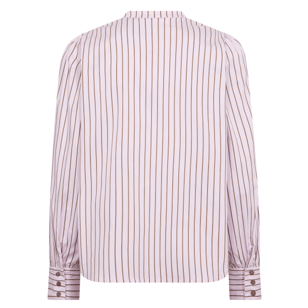 Co'couture Skjorte - SigridCC Stripe Shirt - Rosebloom