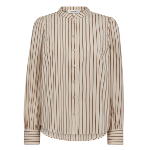 Co'couture Skjorte - SorinCC Stripe Shirt - Bone
