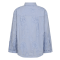 Co'couture Skjorte - XavierCC Stripe Flower Shirt - Pale Blue