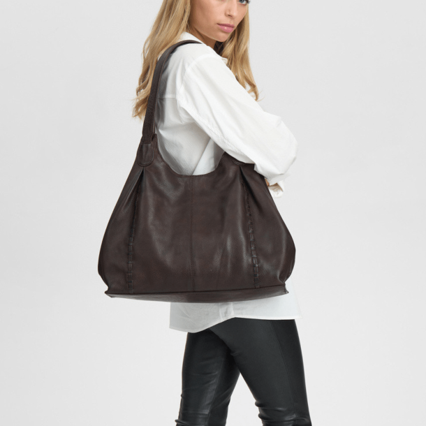 Depeche Taske - Shopper - Chocolate