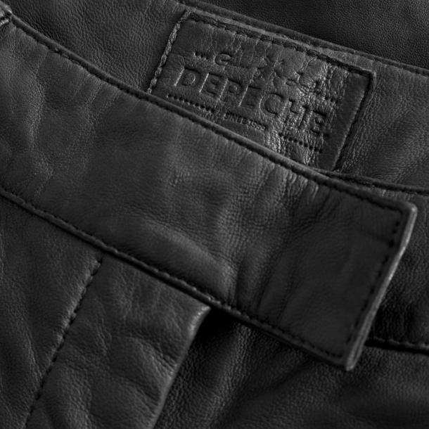 Depeche Bukser - AdeleDEP Leather Pant - Black