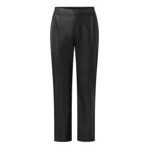 Depeche Bukser - AliciaDEP Leather - Black