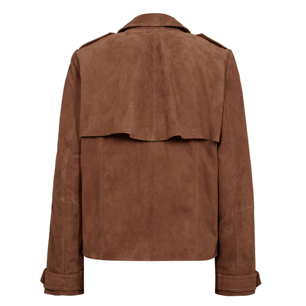 Depeche Jakke - MayDEP Ruskindsjakke - Wood