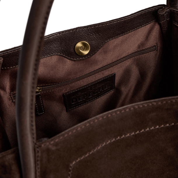 Depeche Taske - Shopper - Chocolate