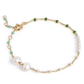Enamel Armbnd - Lola Perla Bracelet Confident - Forgyldt