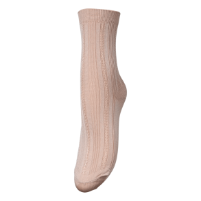 Becks�ndergaard Str�mper - Solid Drake Sock - Fawn