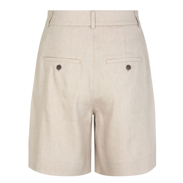 Five Units Shorts - LauraFV Midi Shorts - Sand Linen