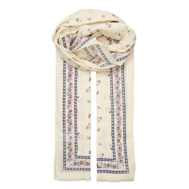 Becksndergaard Trklde - Floaisley Corga Scarf - Birch White