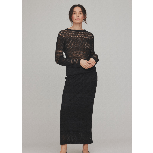 Gorridsen Nederdel - Bella Skirt - Black